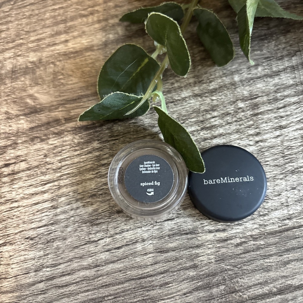 bareMinerals Eyecolor-SPICED FIG- EyeShadow&Liner, New&Sealed HTF approx 0.28g